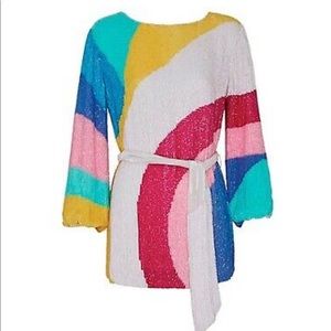 retrofete grace rainbow unicorn dress!